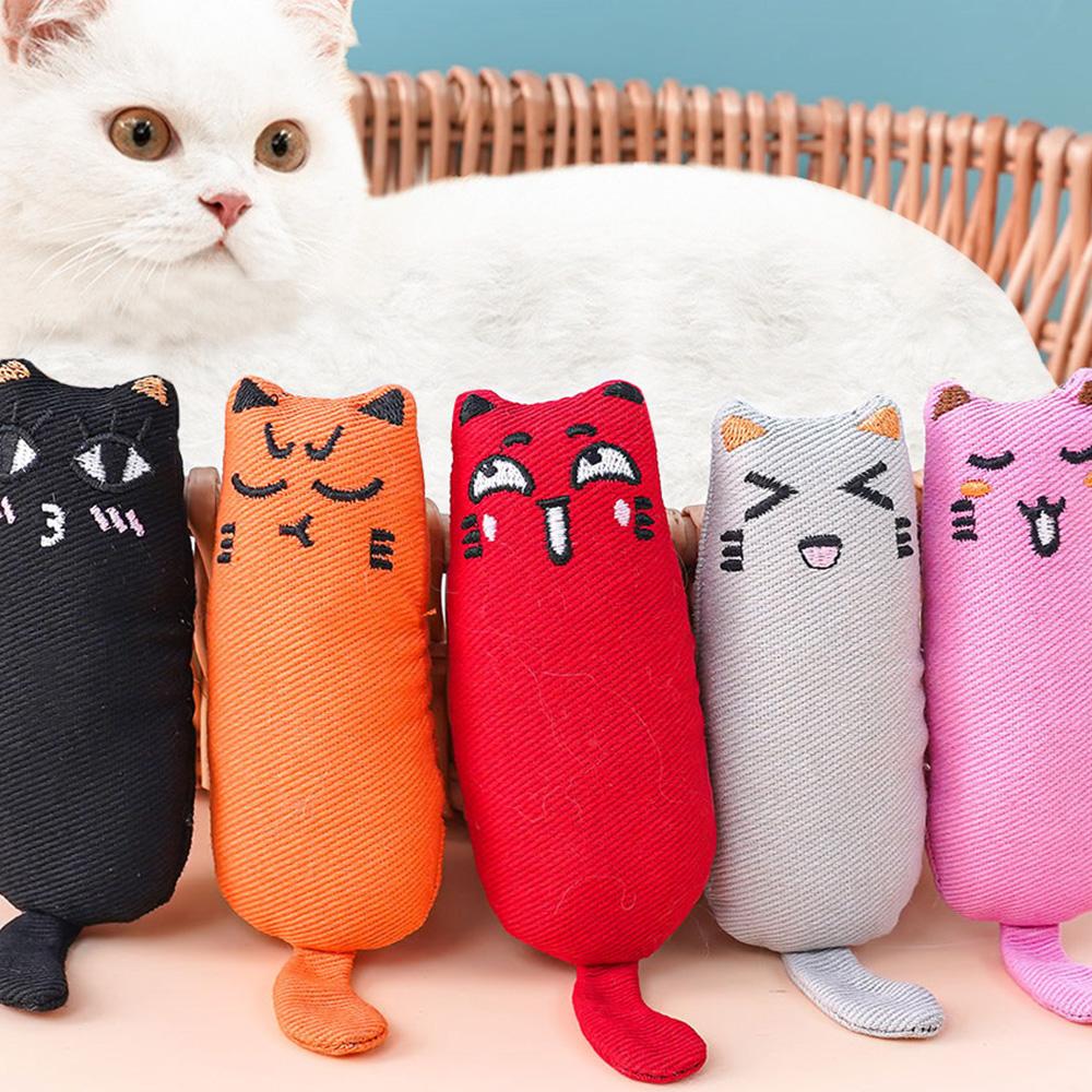 Cat Toy with Mint Inside - Cute Design, Durable Chew Toy for Kittens/Cats,Teething(Molar) Aid,