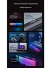 M8 RGB Soundbar: Panoramic Surround Sound, Vibrant Gaming Speaker with Cool Lighting Effects