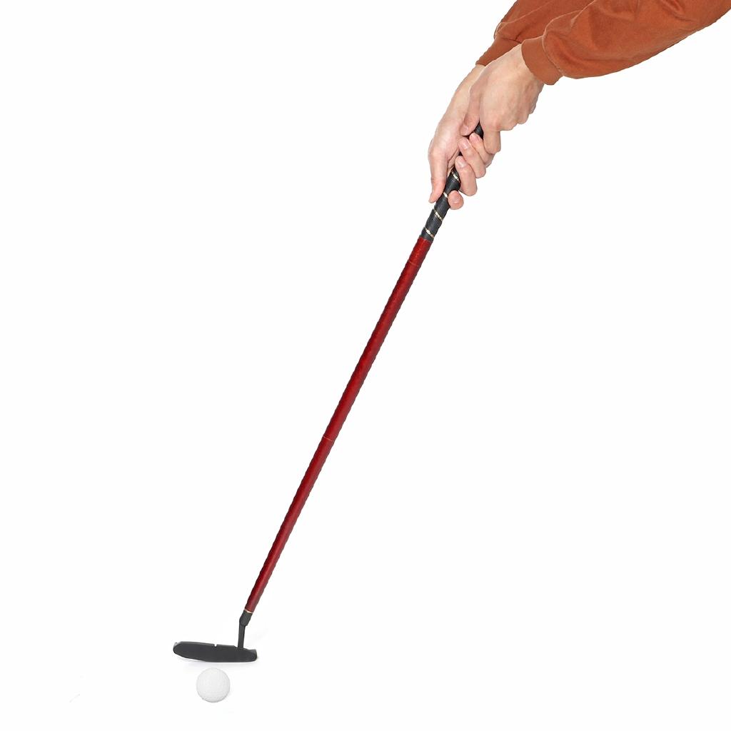 Outdoor/Indoor Gift Putting Portable Golf Putter Set Sports Practice Ball Holder Wood Travel Carry Case Training Aids Equipment