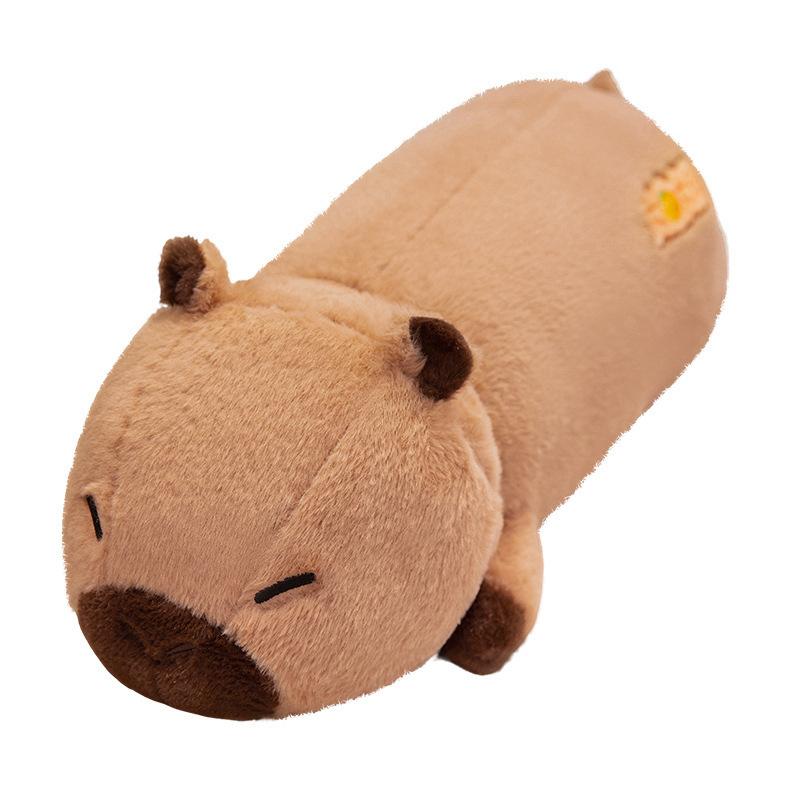 Cute Soft Capybara Throw Pillow Plush Toy Doll Kapibara Doll Girl Soothing Rag Doll
