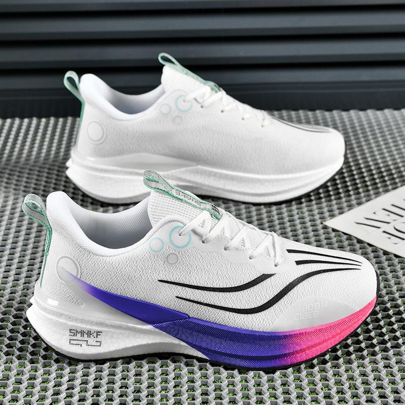 2025 new year of the snake limited shock absorption breathable running shoes men's ultra-light wear-resistant non-slip couple racing sports shoes