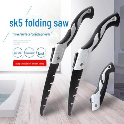 Compact Manual Folding Saw for Quick Tree Pruning - Ideal for Gardening and Woodworking