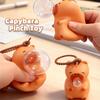 Capybara Pinch Toy Squeeze Blowing Bubble Funny Stress-Relieving Toys Decoration Backpack Keychains Fidget Toys