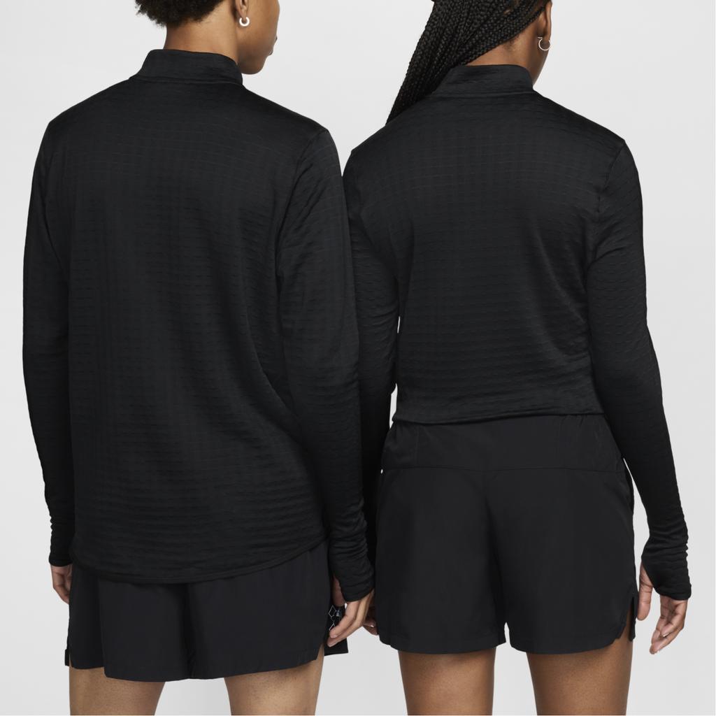 Nike X Patta SS24 Comfortable Fashion Half-Zip Logo Print Stand Collar Pullover Sweatshirt Unisex Sweatshirt Black FJ3070-010