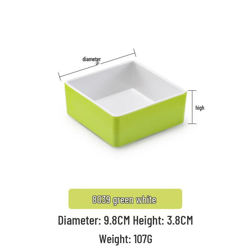 Handon Lotus Root Color Melamine Hotpot Side Dish Plate