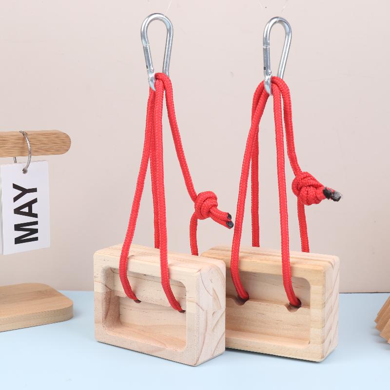 Kletter-Hangboard Kletter-Fingerboard W Hängeseil Kletter-Trainingsboard Für Fingerkraft Griffkraft Unterarmtraining