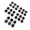 30 Pcs   Gel Pad Self Adhesive Soft Silicone Muffling Gel Pads   Dampeners for   Control