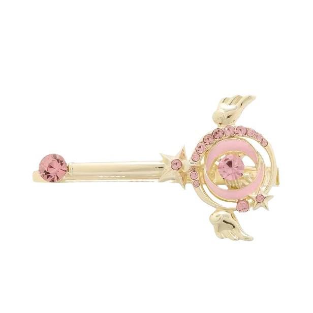 Japanese Cute Magic Wand Hair Clip: Girly Side & Bangs Duckbill Hairpin Fashion Accessory