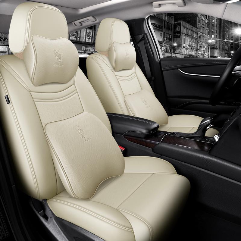 Buick Regal, Excelle, GL6, Encore - Genuine Leather Car Seat Cushion, All-Season Universal Fit
