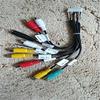 20-pinowe radio samochodowe stereo Przewód wyjściowy RCA Kabel adaptera Aux-in z mikrofonem