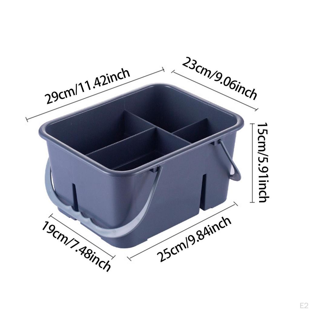 Cleaning Sundries Basket Item Holder Cart Tools for Office