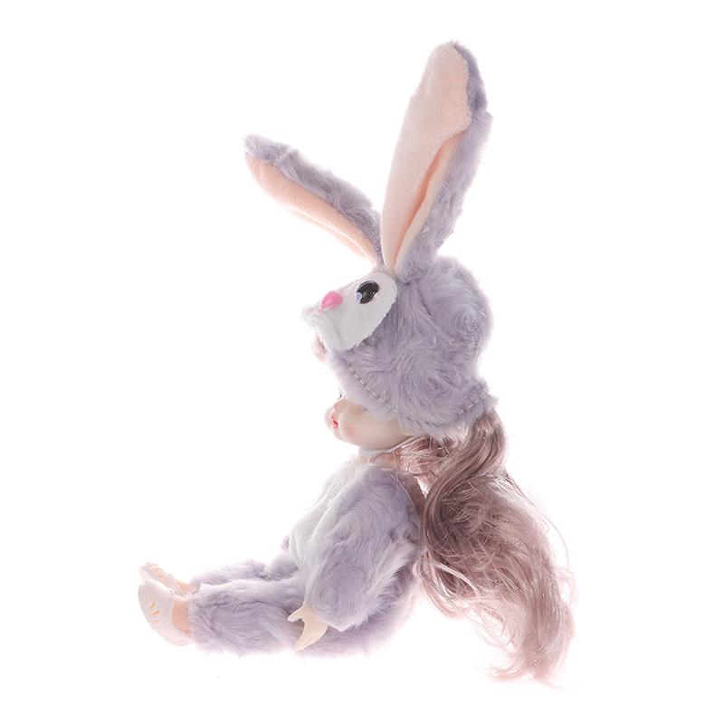 17cm Mini Puppe Bewegliche Gelenk mit Kleidung und Schuhe 3d Puppe Mädchen Spielzeug Geschenke