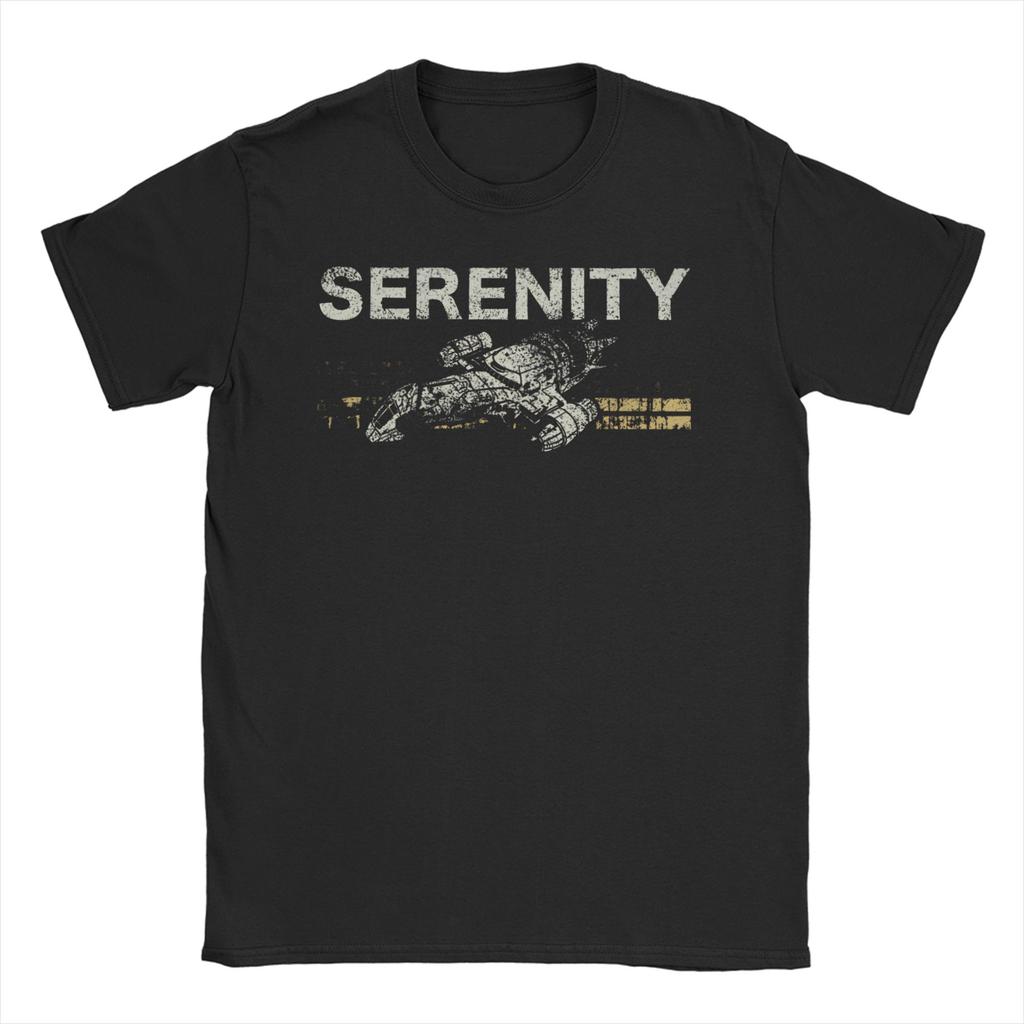 Unisex Unisex Firefly Serenity T Shirt 100 Cotton Tops Crazy Short Sleeve Crewneck Tee Shirt Gift TShirt