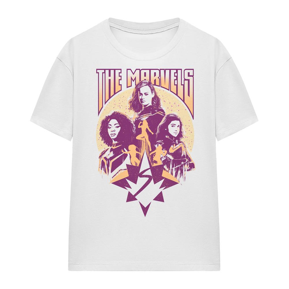 The Marvels Womens/Ladies Quantum Heroes T-Shirt