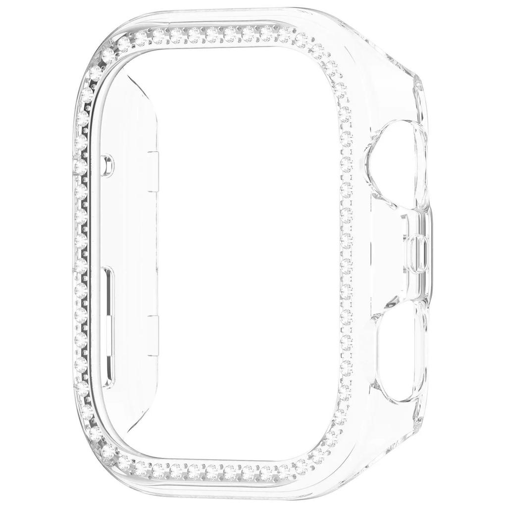 Anti Drop Anti Scratch Screen Protector Case For Huawei Watch fit4/4 Pro Watch Case Single Diamond Bumper Accessory Hollow Shell