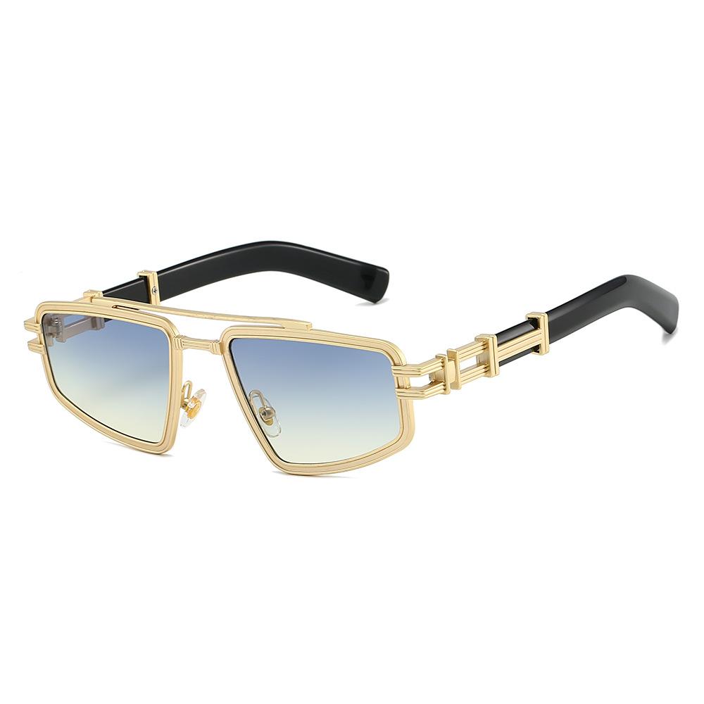 New Retro Gradient Oval Small Frame Women Sunglasses  Brand Design Leopard Print Casual Fashion Men Sun Glasses Uv400