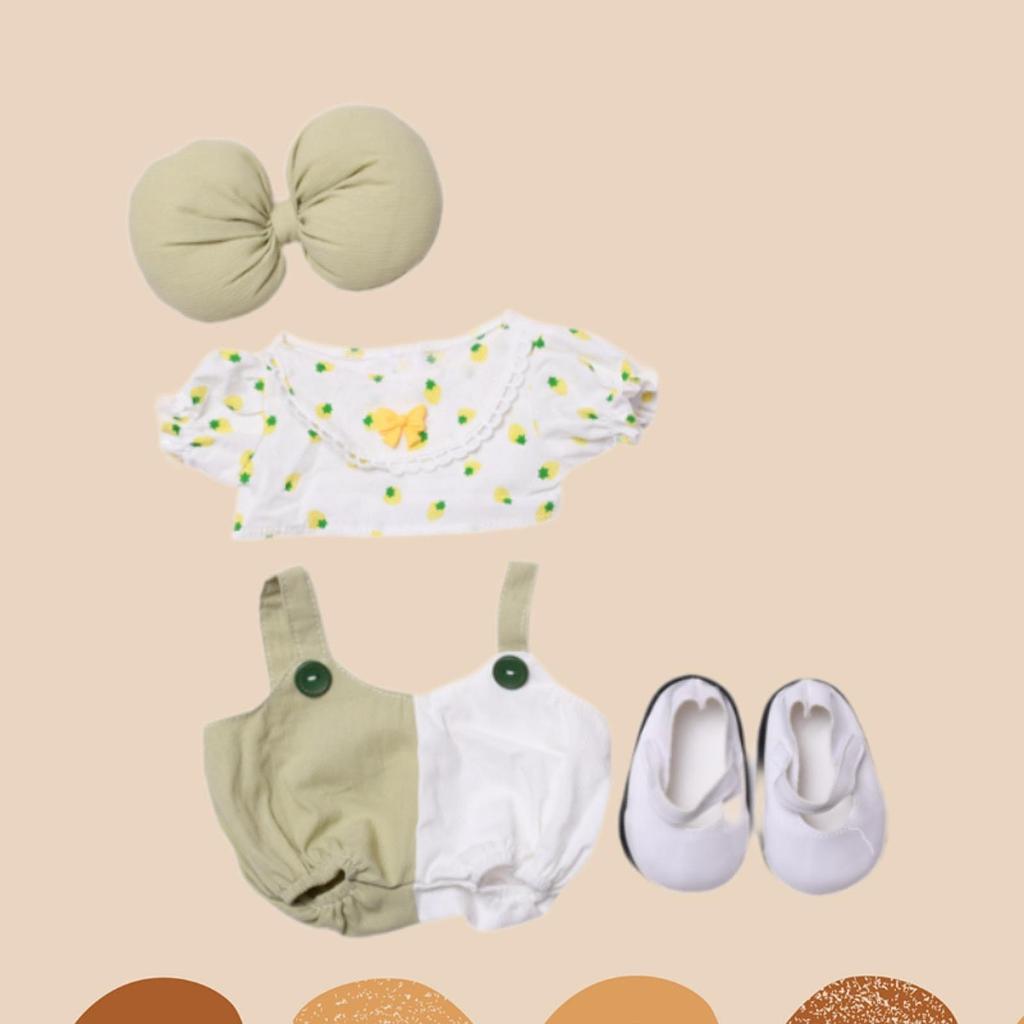 14.96in Doll Clothes Comfortable Dress up Costumes Handmade Fashion Doll Clothing for Kids Birthday Gift Party Age 5 6 7 8 9 10