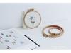 Handmade DIY Embroidery Tool Set with Hoop, Frame, and Stand