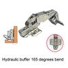 Close Door Hinge Cabinets Doors Wardrobes Furniture Hinge Close Hinge 165° Semi Overlapping Corrosion Resistance