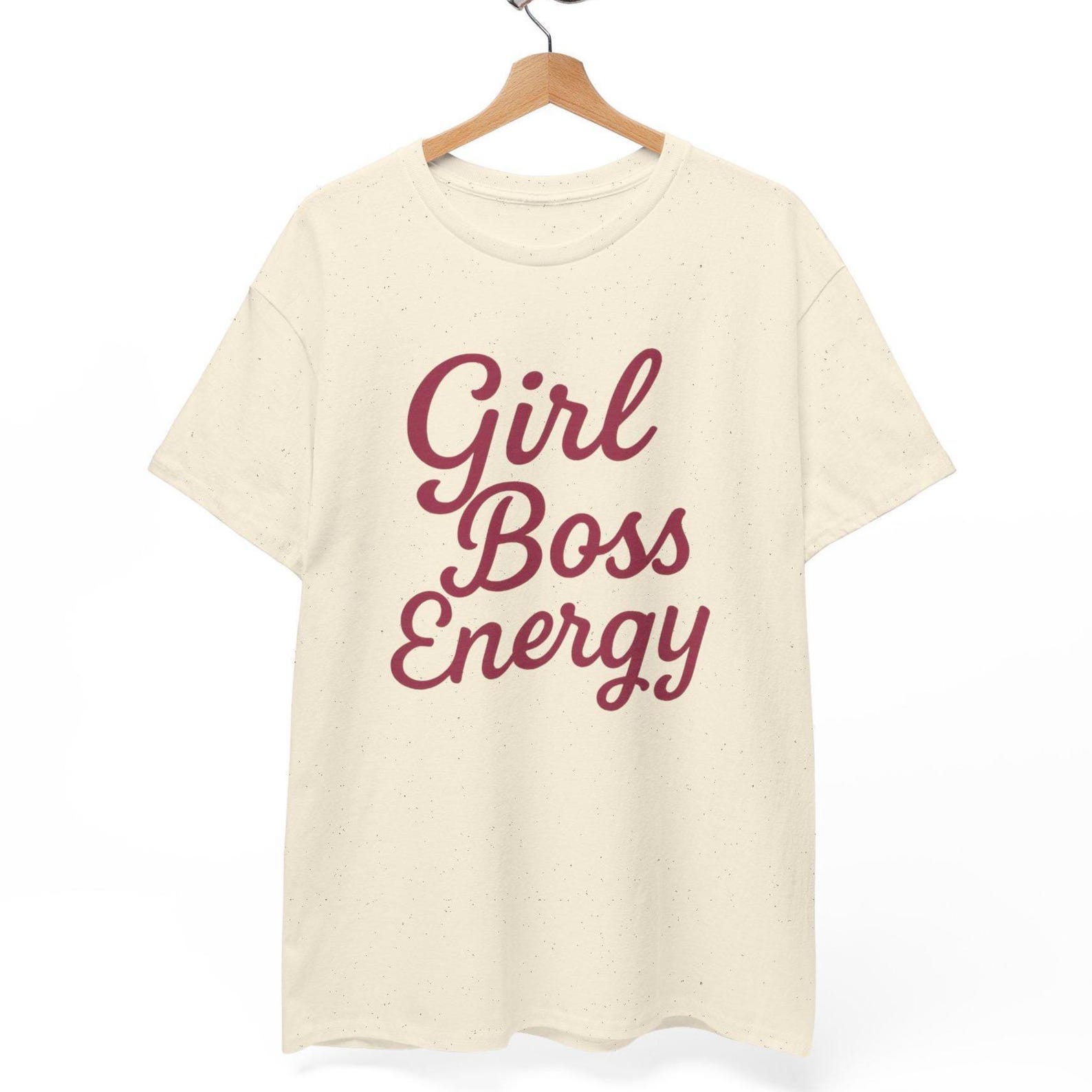 Girl Boss Energy T-Shirt: Feminist Power Unisex Tee S