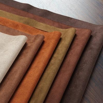 Super Soft Fine Matte Frosted Velvet Suede Fabric  Thin Four Sides High Elasticity Single Side Brushed Cloth Apparel Sewing