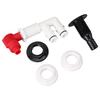 Pump Out Aerator Combo Kit 1 1 16 Inch Mounting Drain Valve Recirculating Pump Aerator for Live Wells Bait Wells