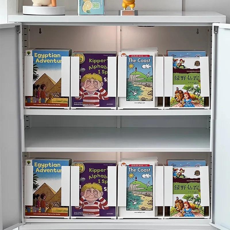 Bookstand Picture Book Storage Box - Desktop Sorting Bookshelf Storage Rack, Student Desk Storage, Office Document Storage Rack