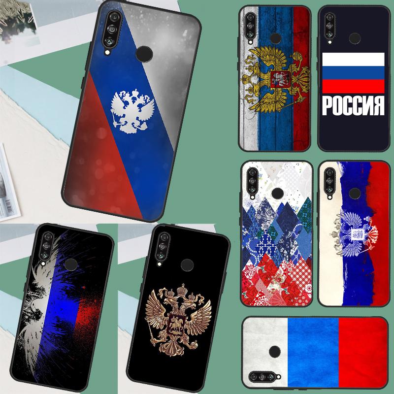 russian flag For Huawei Nova 8i 7i 11i 12i 12s 9 10 SE Y90 Y60 Y70 Y72 Y61 Y91 P30 P40 Lite P60 Pro Case