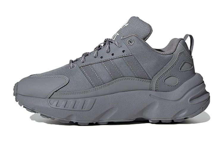 Adidas Originals ZX 22 Cushioning, Wear Resistant Low top Running Shoes Gray HQ1571 36.5