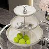 Elegant Three-Tier Dessert & Fruit Display Stand for Home or Restaurant