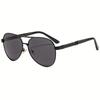 4 Piece Fashionable Polarized Unisex Pilot Sunglasses Protective Multifunctional Glasses
