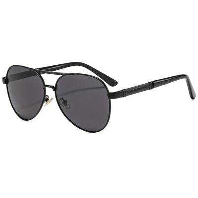 4 Piece Fashionable Unisex Pilot Sunglasses Protective Multifunctional Glasses
