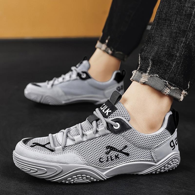 

2025 summer new casual men s shoes retro men s high sense Internet celebrity explosion trendy brand sports shoes breathable trendy shoes 44