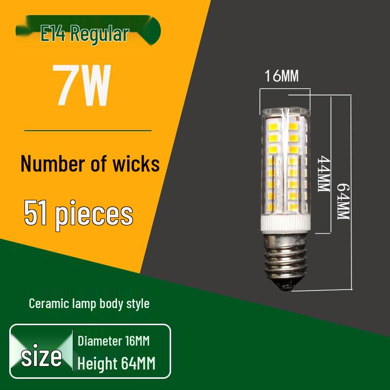 High Brightness G9 LED Pin Bulb, Flicker-Free, Energy-Saving, 220V Ceramic Corn Design.