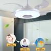 44 IN 1 2 Inches Modren RGB Ceiling Fan with Light APP Bluetooth Music Fans Light Bedroom Smart Ceiling Lamps With Remote Control