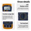Freguency Multitester Current Tester Luminous Display with Buzzer FunctionA830L LCD Digital Multimeter AC DC Voltage Diode