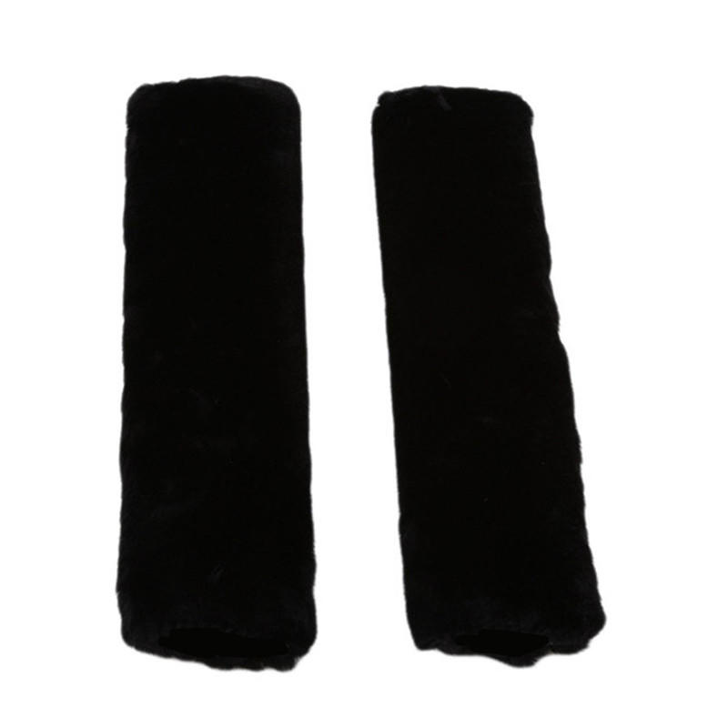 

2 шт. Універсальні м які накладки на ремінь безпеки автомобіля для дорослих жінок чоловіків Захисні накладки на плече шию груди Безпечні накладки на ремені One Size чорний