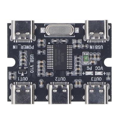 Hub Expansion Module 5V 1 In 3 Out Type C Interface USB 2.0 HUB Expansion Module for Accessory