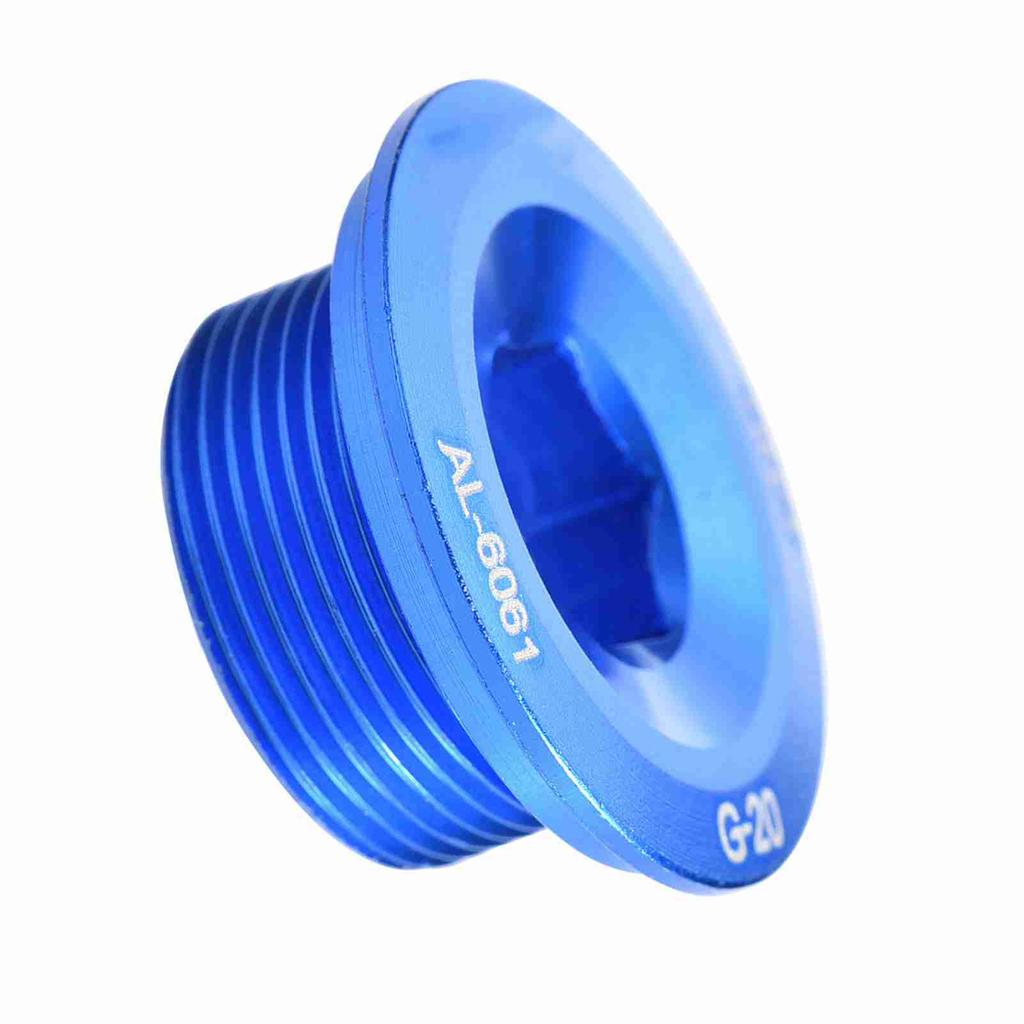 Aluminum Alloy Bike Cranket Crank Fixing Screw (Red)