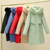 Korean Version of the New Women's Mid-length Winter Parka - Cozy Sports Casual Home Outdoor Padded Lightweight Loose Super Warm Fashion Versatile