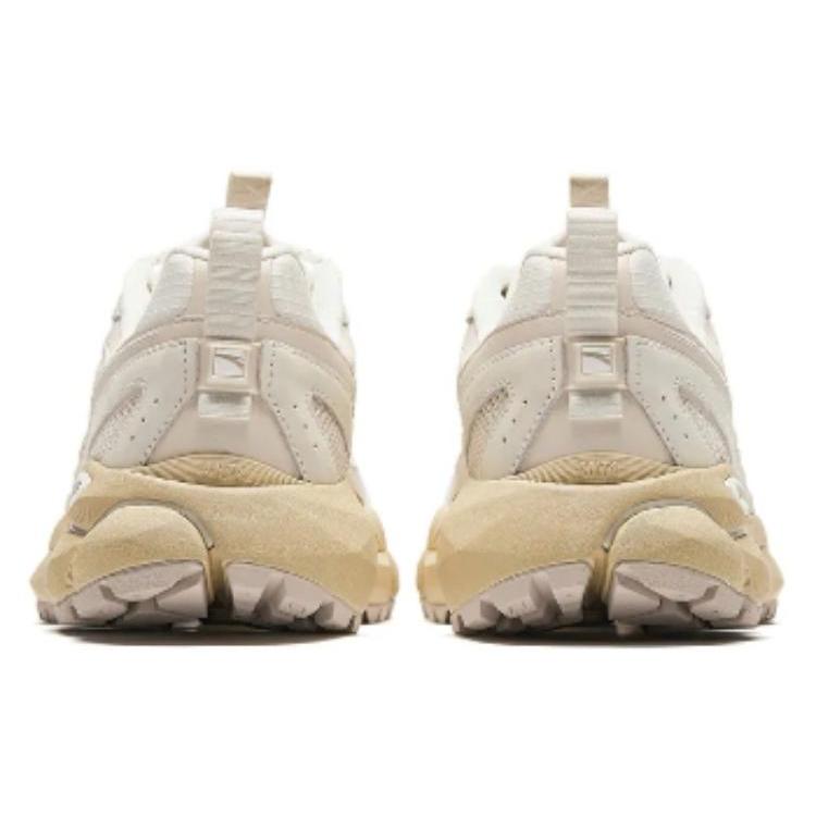 Anta AG02 Cushioning, Wear Resistant Low Top Casual Shoes Men's White Gray 112418802A-2