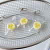 Stylish Banana Keychain Kawaii Fruit Design Durable Alloy Charm For Girls Women Fashion Accessories