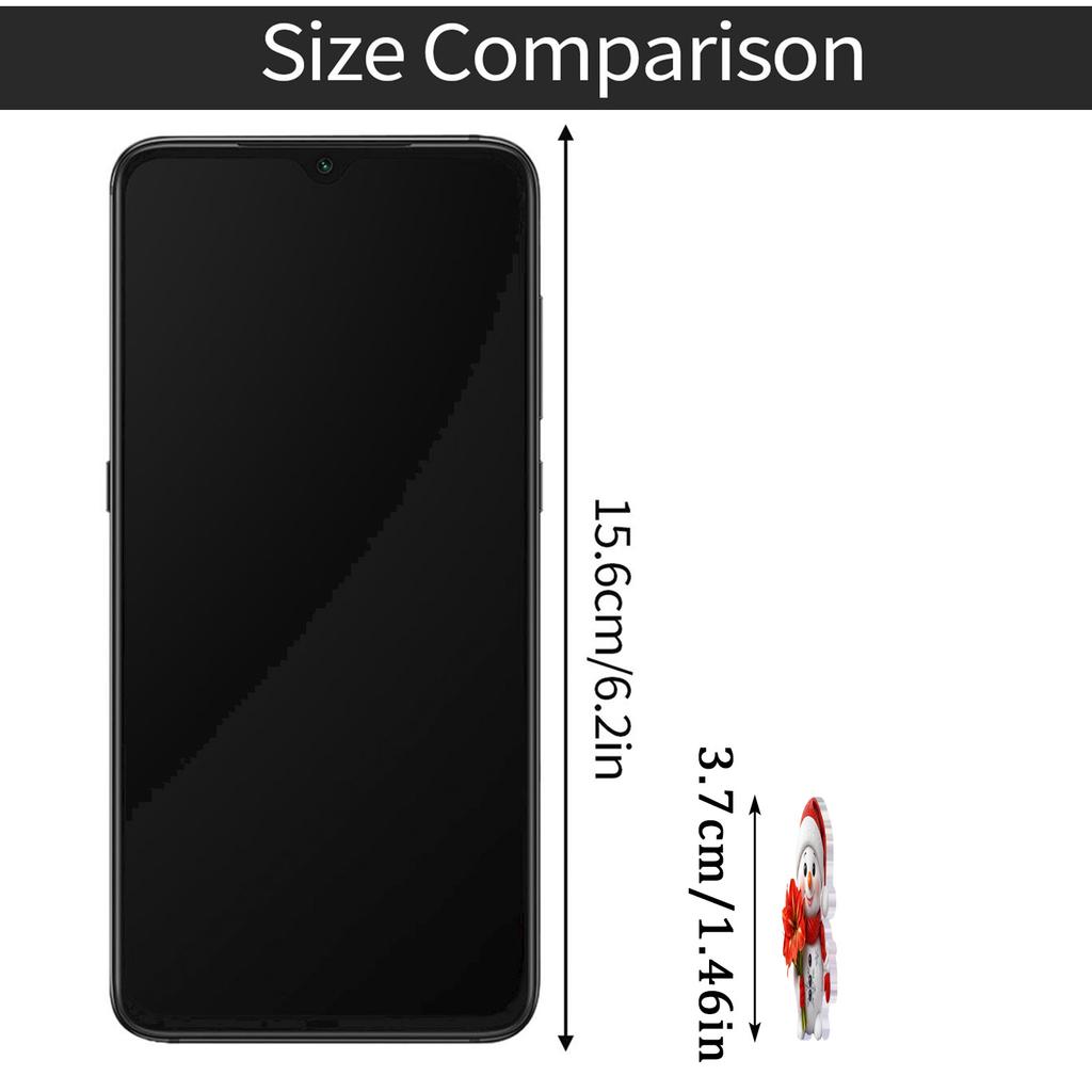 Christmas Advent Calendar, 24 Day Advent Calendar, Includes Snowmen And Santa Hats, Multi-functional Christmas Ornaments, 2D Hanging Gift.