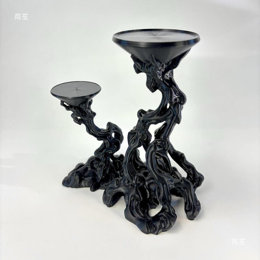 Stoner2048 Modern Chinese Style Root Carving Display Stand