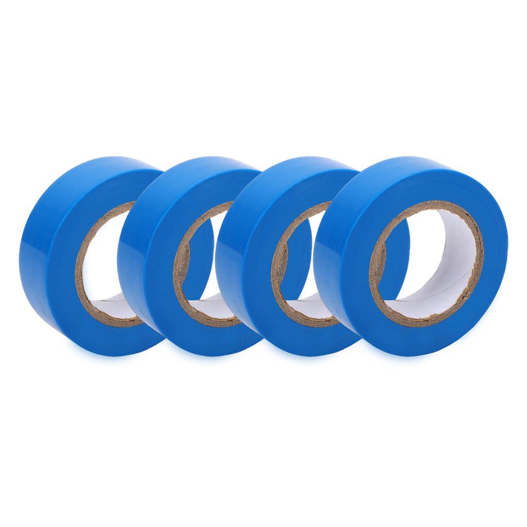10 Rolls Electrical Tape Flame Retardant Insulation Strong Adhesion Rubber Based Adhesive with 600V Dielectric Strength for Wire Splices Cable Bundli