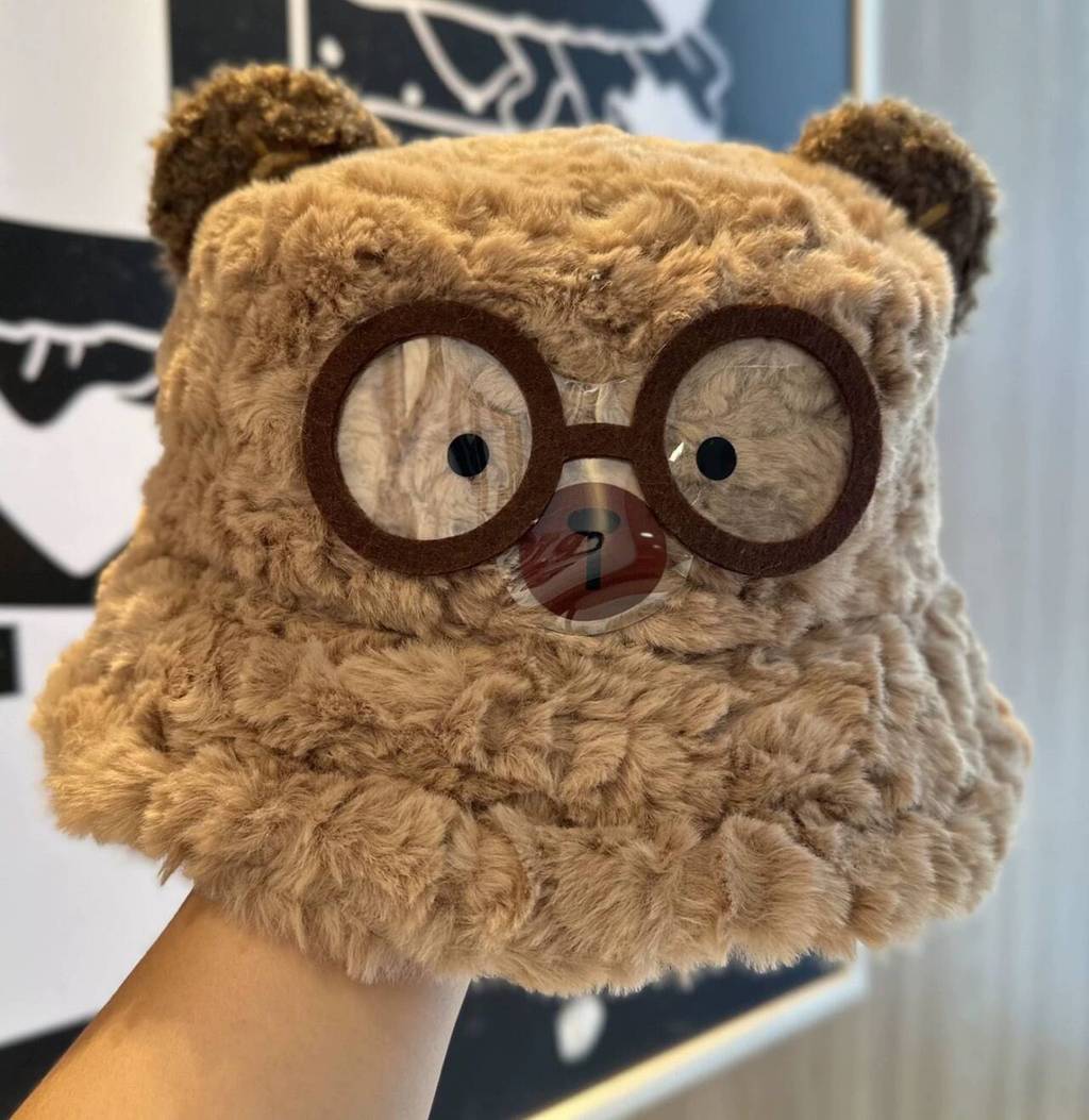 

Cute Cartoon Sheep Fur Bob Hat For Winter Warmth Teen Girls Autumn Fashion Style L