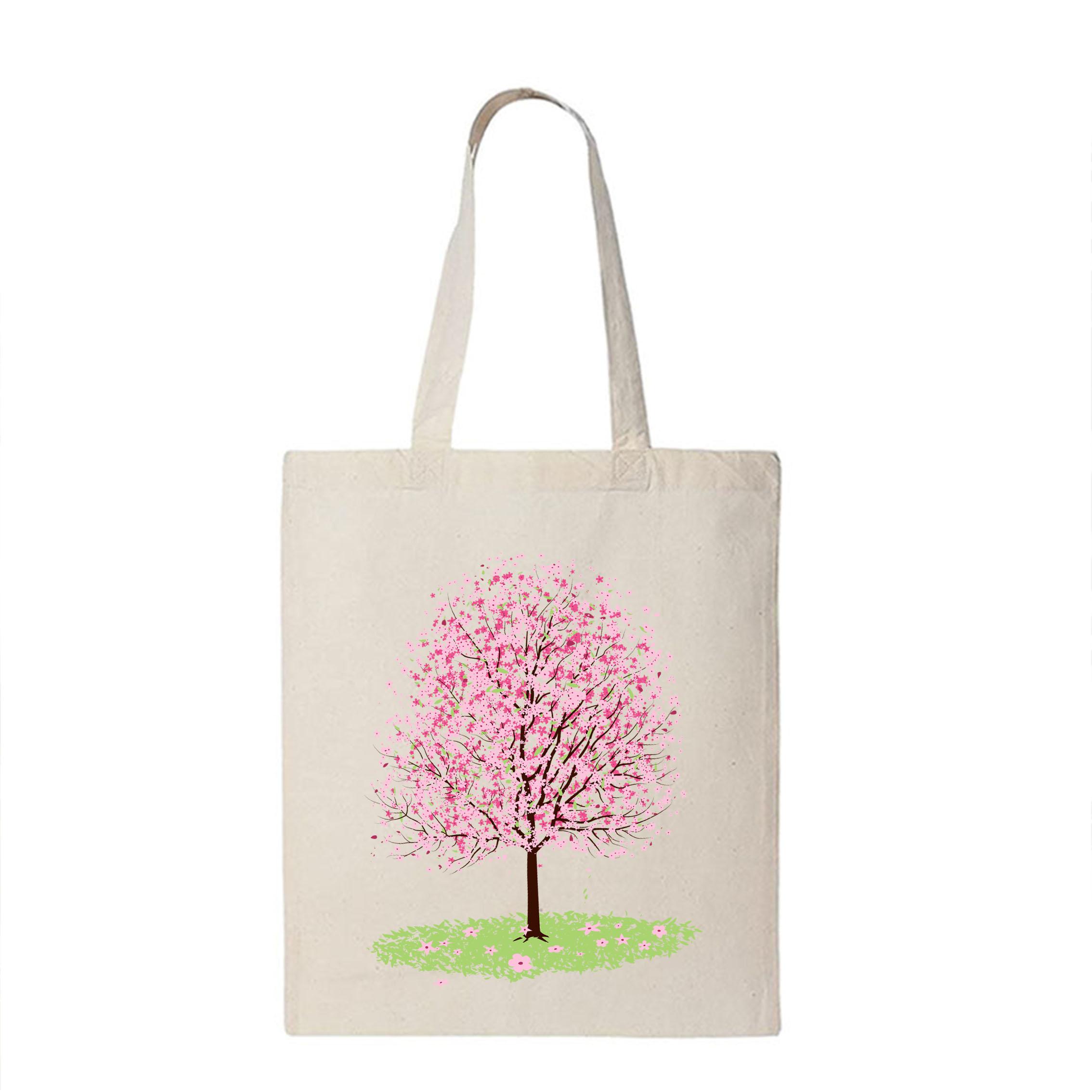 Универсальная большая сумка из парусины — стильная, экологически чистая, разработанная для студентов Y355