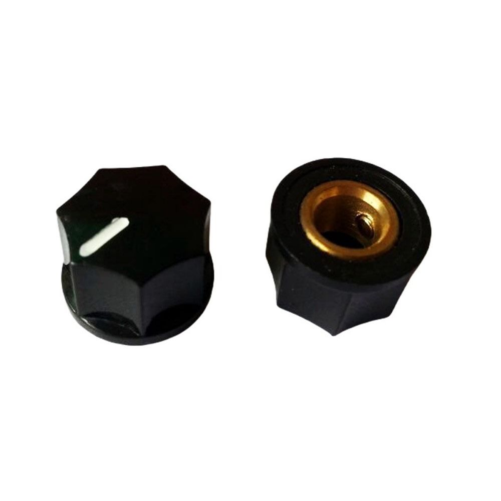 4Pcs ABS Plastic Guitar Effect Pedal Knob Potentiometer Knob for DJ Mixer Radio Subwoofer