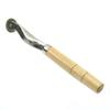 2Pc Wood Handle Overneedle Wheel Leather Needle Spacing Paper Perforating Tool Roulette 2Mm-B61B