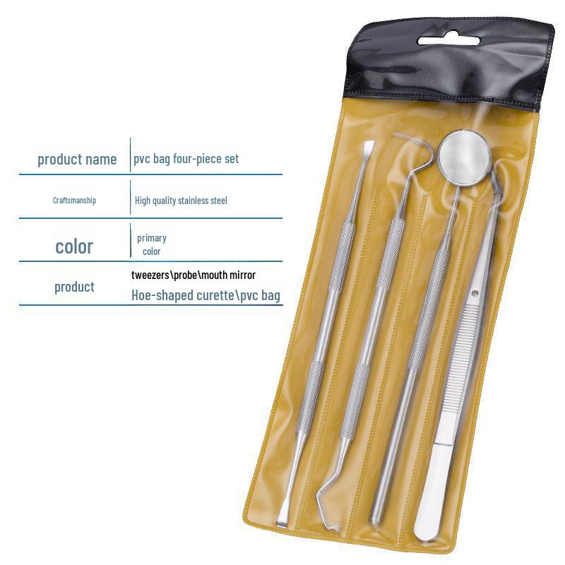 Stainless Steel Dental Tartar Remover Tool Set